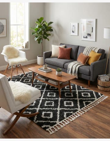 5' 3 x 8' Lagom Shag Rug