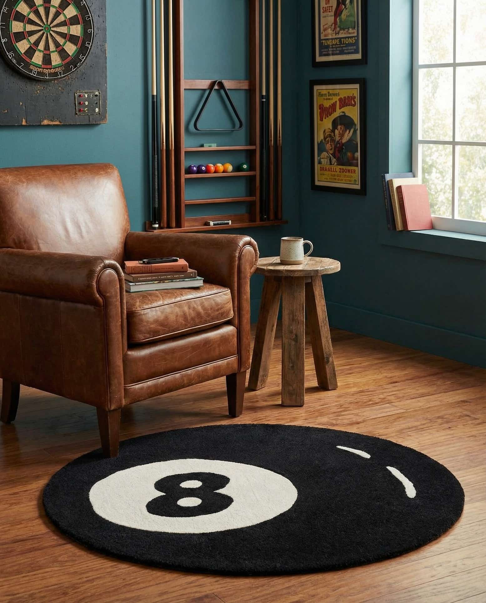 3' 1 x 3' 1 Hand Tufted Wool Round Rug