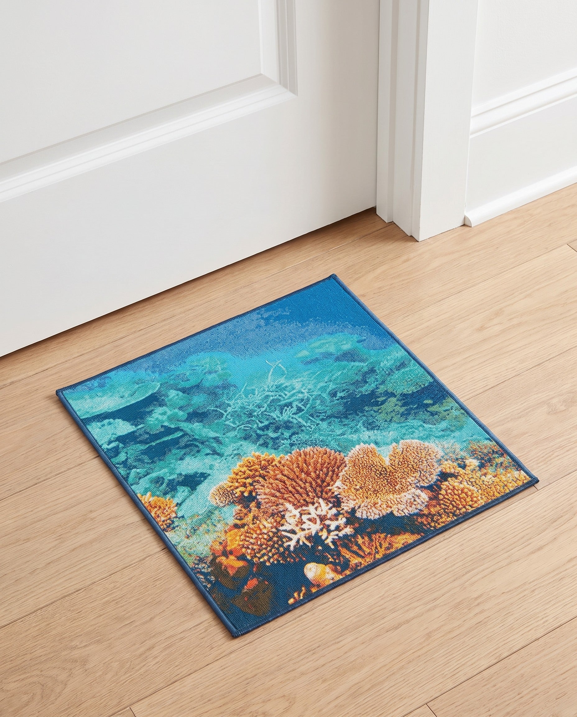 1' 4 x 1' 4 Easy-Clean Coastal Indoor / Outdoor Sample Rug