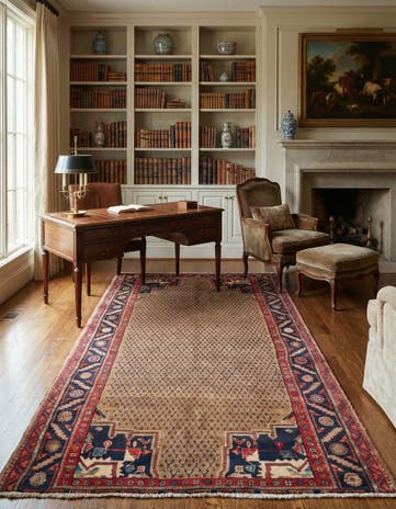 5' 3 x 9' 8 Hamedan Rug