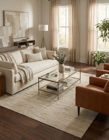 5' 2 x 7' 11 Cowhide - Patchwork Rug