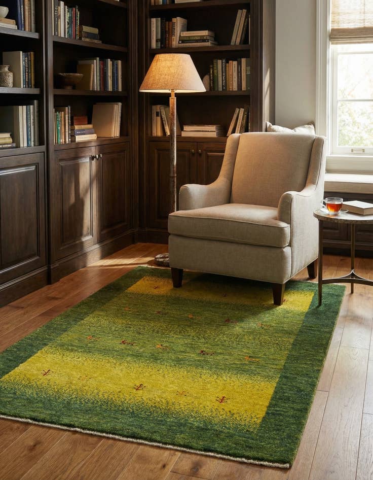 Detail image of 2' 7 x 3' 11 Kashkuli Wool Rug