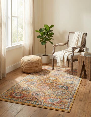 Yellow Lola Rug