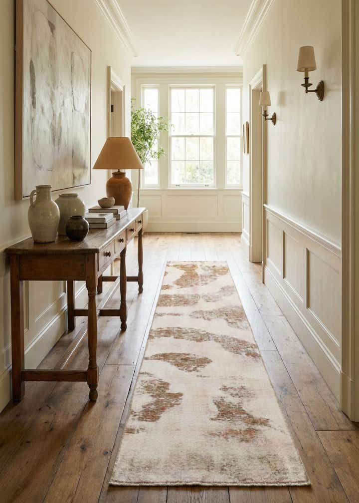 2' 4 x 12' Hand Knotted Ultra Vintage Persian Wool Runner Rug