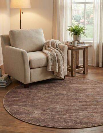5' x 5' Asha Round Rug