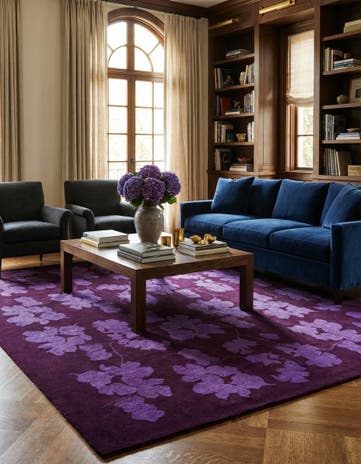 7' 5 x 9' 8 Hand Knotted Darya Oriental Rug