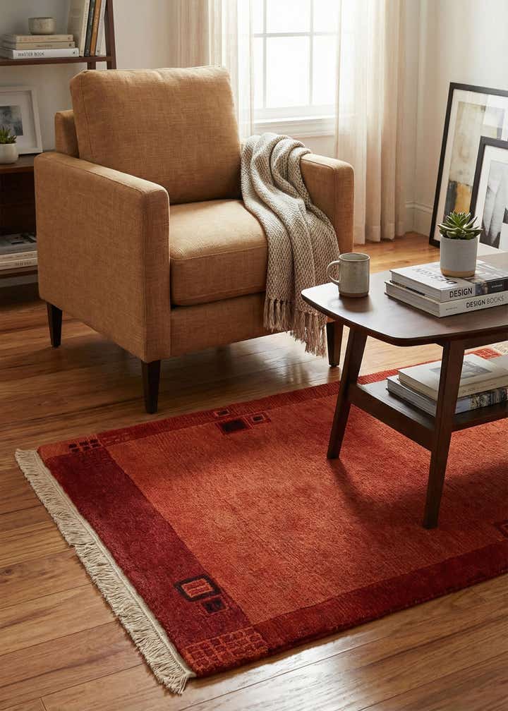 2' 2 x 3' 2 Hand Knotted Nepal Wool Rug