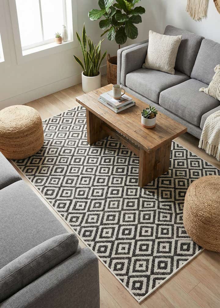 4' x 6' Easy-Clean Jill Zarin Costa Rica Indoor / Outdoor Rug