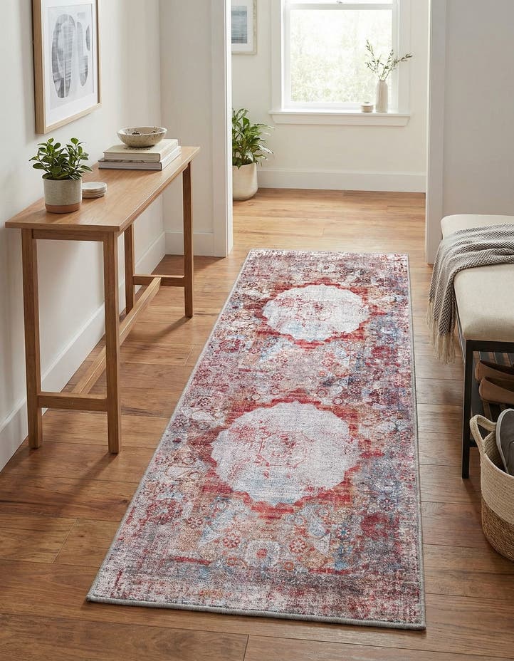 2' x 5' Washable Yara Runner Rug