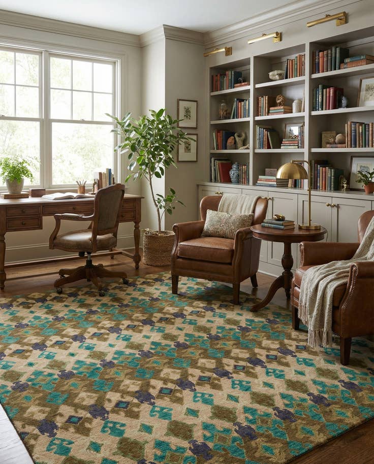 Detail image of 8' x 10' Luna Wool Rug
