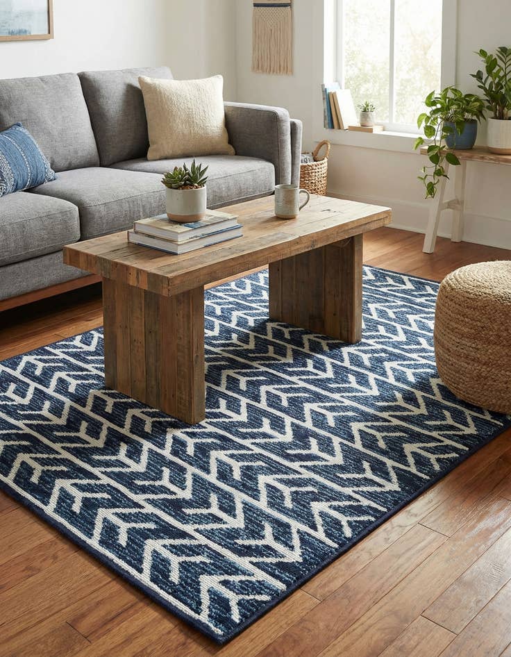 Detail image of 4' x 6'  Washable Sabrina Soto Aston Indoor / Outdoor Rug