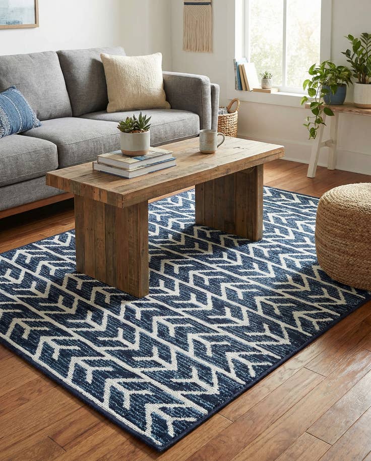 Detail image of 4' x 6' Easy-Clean Sabrina Soto Aston Indoor / Outdoor Rug