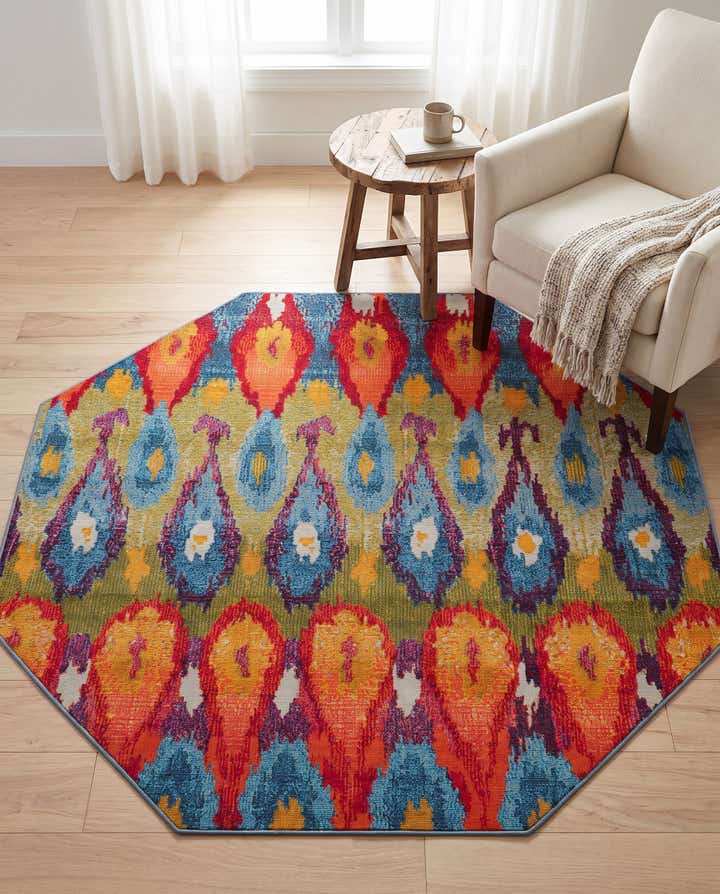 160cm x 160cm Fácil de limpiar Modern Alfombra Comprar todos los estilos octágono