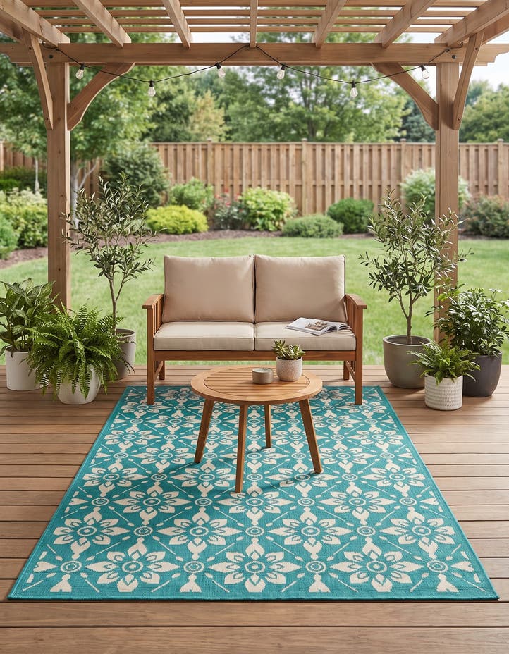 4' x 6' Easy-Clean Lattice Indoor / Outdoo...