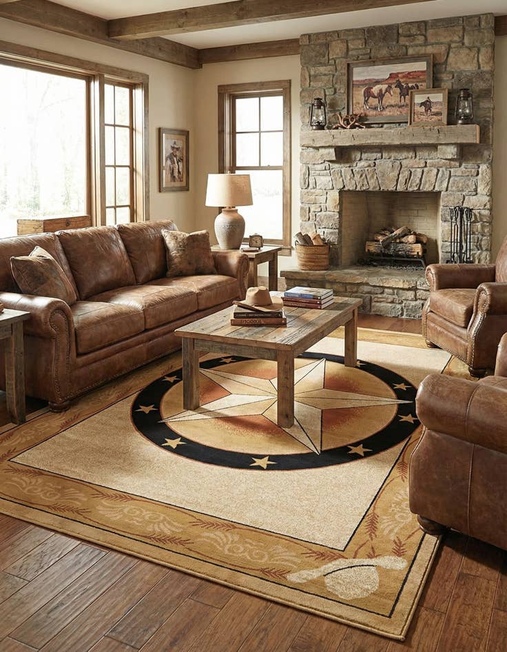 Detail image of 9' x 12' Pioneer Rug