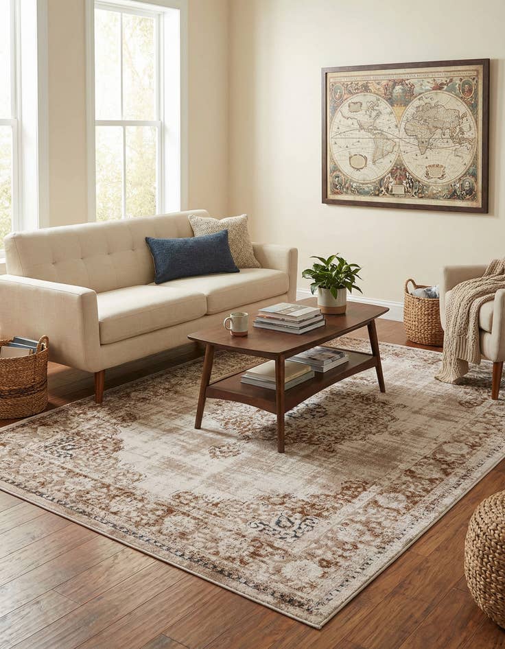 Detail image of  5' 3 x 7' 7 Estate Rug