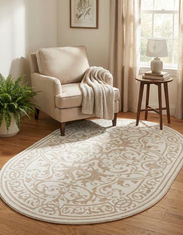 4' x 6' Hermitage Oval Rug