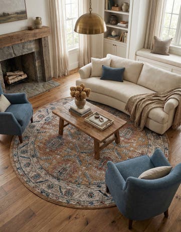 10' x 10' Nyla Round Rug