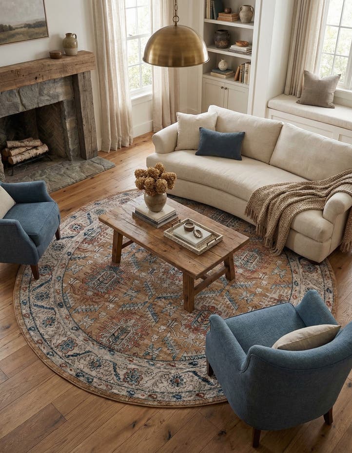 10' x 10' Nyla Round Rug