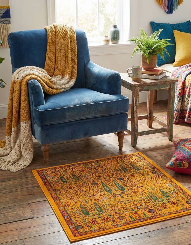 Detail image of  1' 4 x 1' 4 Calypso Sample Rug