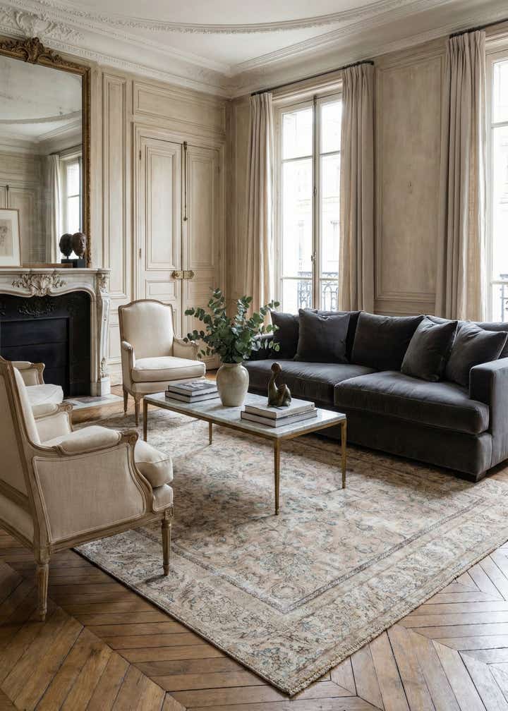 8' 10 x 12' 4 Hand Knotted Ultra Vintage Persian Wool Rug