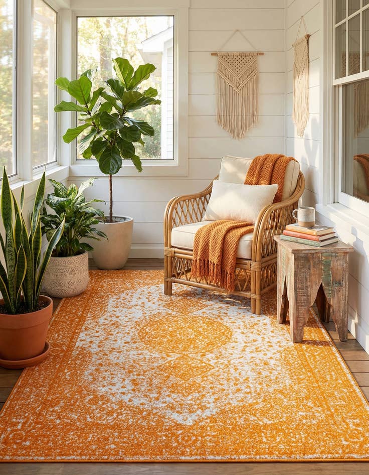 Detail image of  5' 3 x 7' Dover Rug