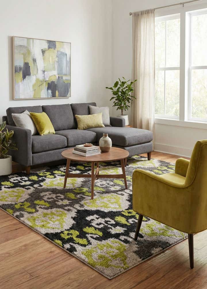 5' x 7' 6 Midas Frieze Rug
