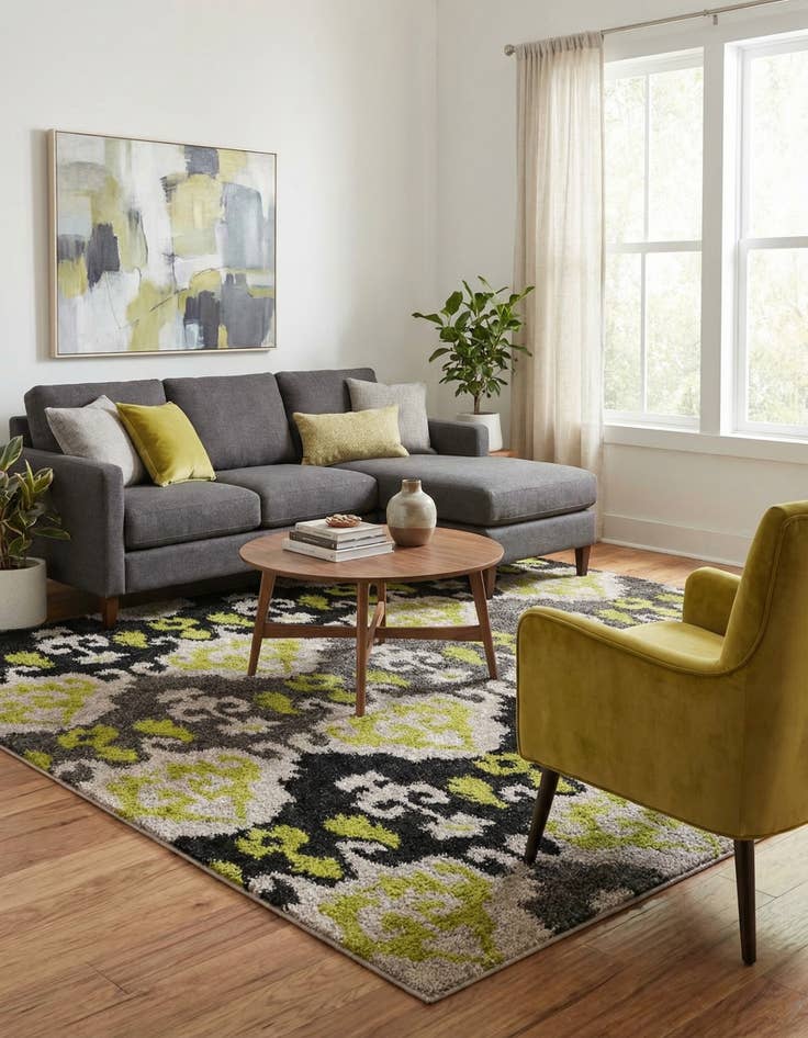 Detail image of 5' x 7' 6 Luxe Frieze Rug