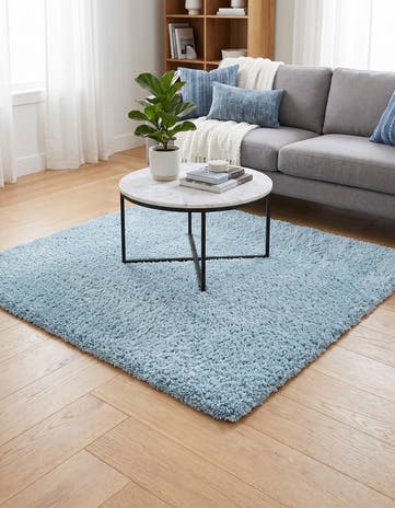 5' 3 x 5' 3 Zermatt Shag Square Rug