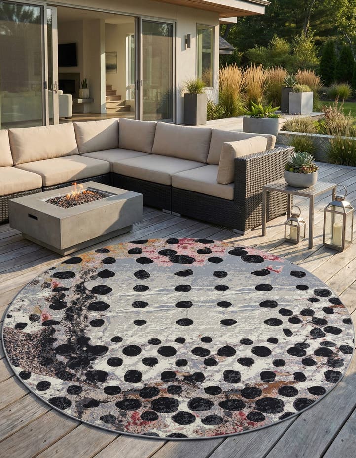 10' x 10' Easy-Clean Modern Indoor / Outdoor...