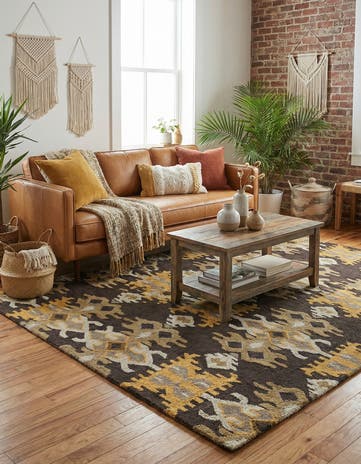 5' x 7' 10 Luna Wool Rug