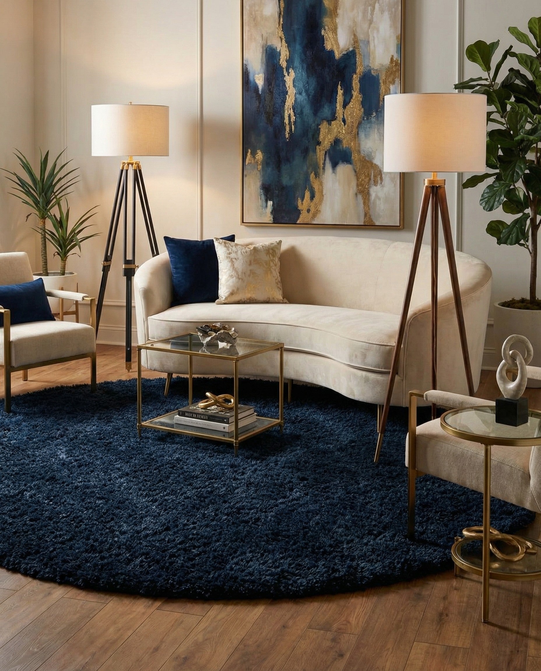  7' 10 x 10' Marilyn Monroe&trade; Shag Oval Rug