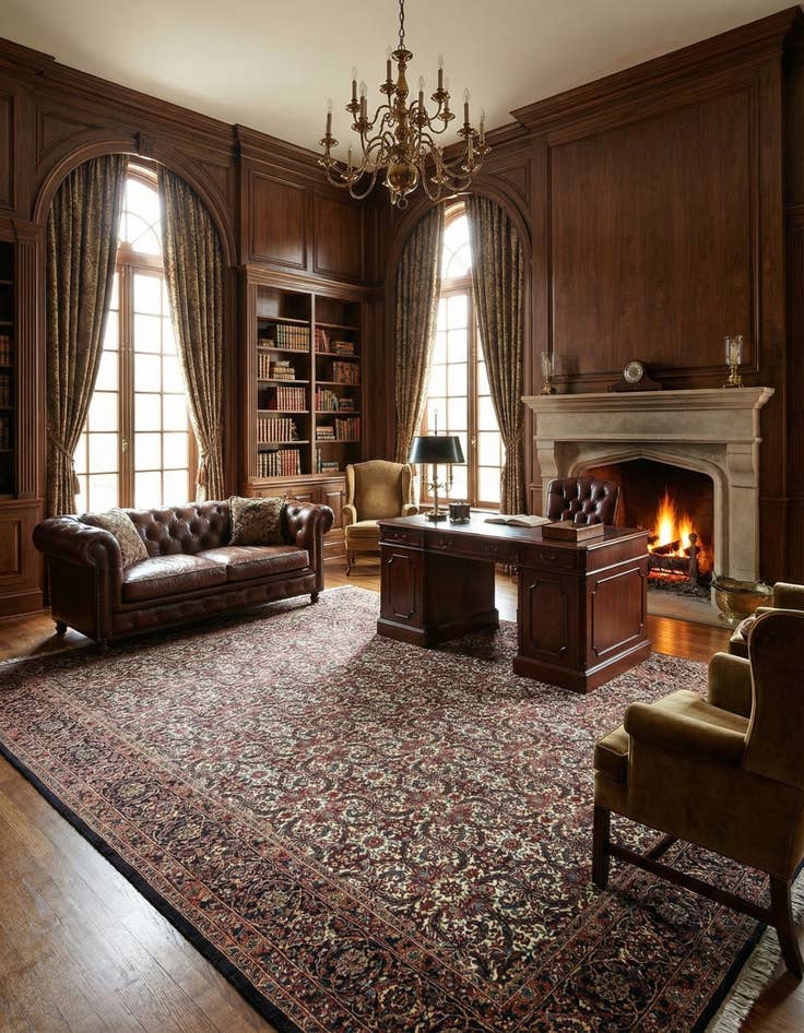 Detail image of 8' 4 x 11' 3 Bidjar Wool Rug