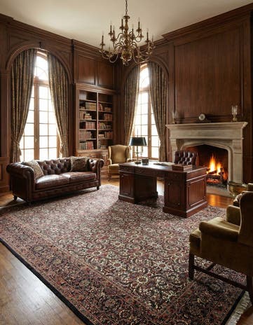 8' 4 x 11' 3 Bidjar Wool Rug