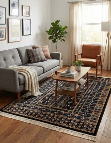 5' 3 x 7' Bokhara Rug