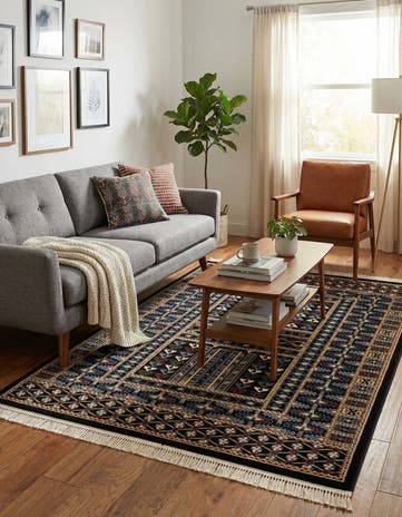 5' 3 x 7' Bokhara Rug