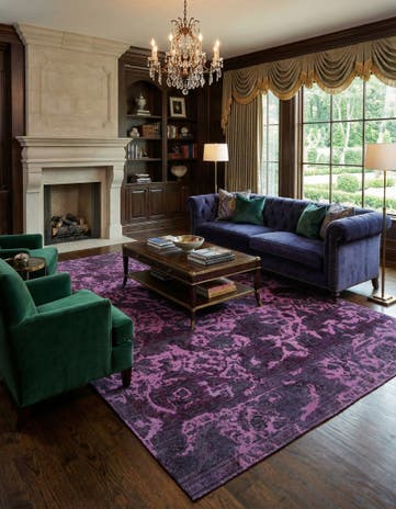 7' 6 x 12' 2 Vintage Royal Wool Rug