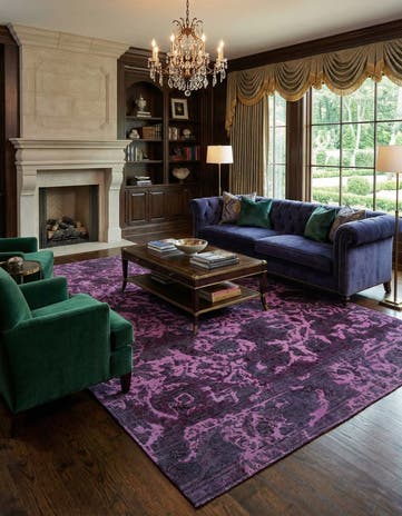 7' 6 x 12' 2 Vintage Royal Wool Rug