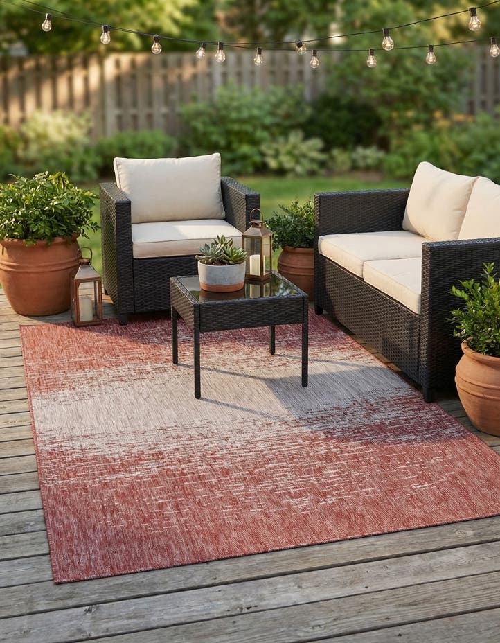 4' x 6' Easy-Clean Modern Indoor / Outdoor...