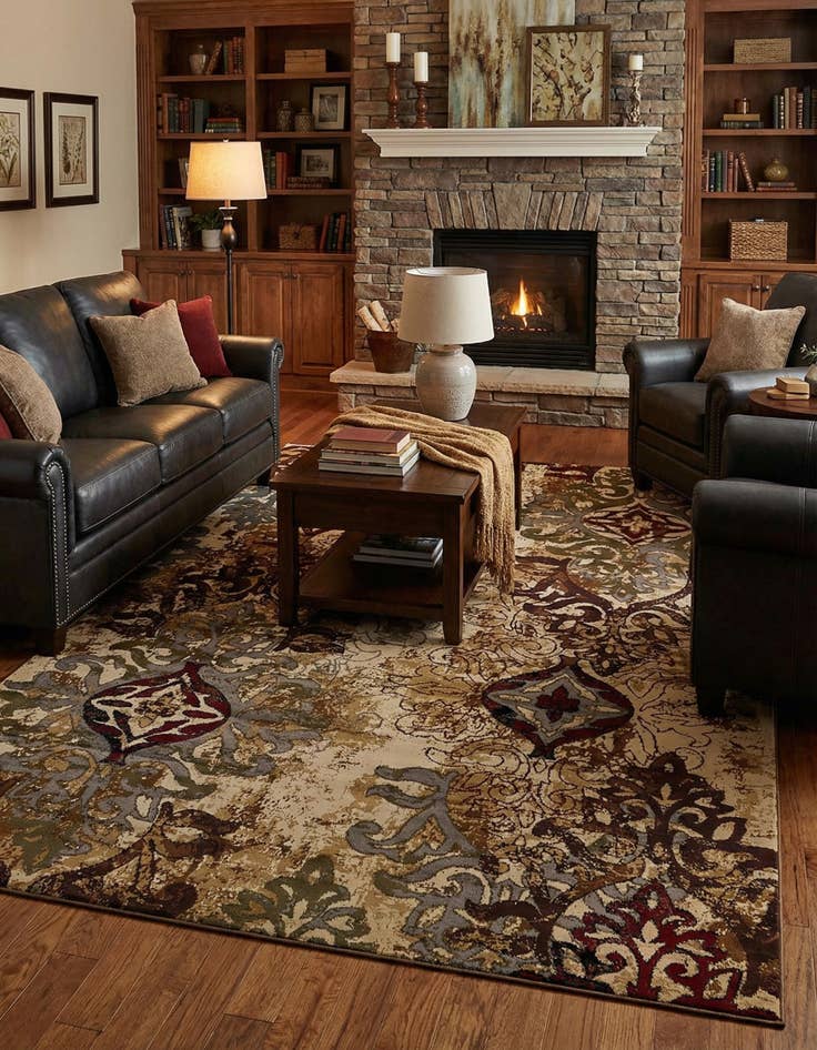 Detail image of 9' x 12' Coffee Shop Rug