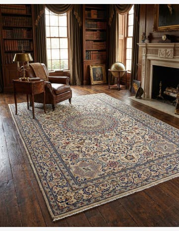 5' 4 x 8' 1 Nain Wool Rug