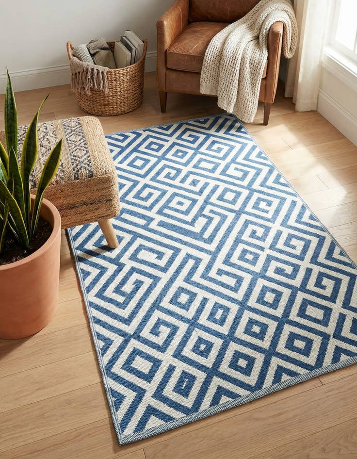 Detail image of 2' x 3'  Washable Jill Zarin Napa Indoor / Outdoor Rug