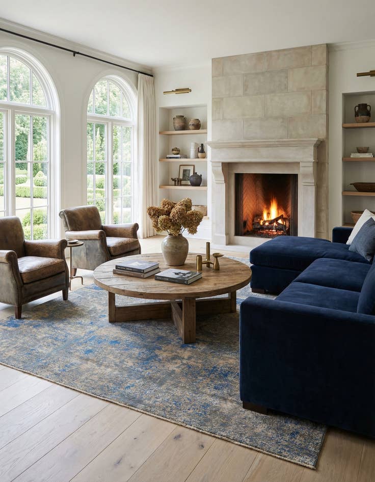 Detail image of 7' 10 x 10' 9  Hand Knotted Ultra Vintage Persian Wool Rug