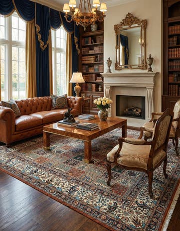 6' 7 x 9' 2 Mood Wool Rug