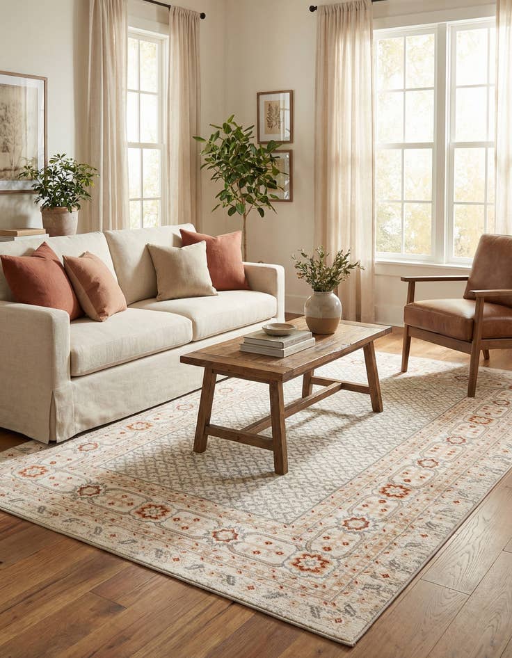 Detail image of 5' 3 x 8' Charlotte Rug