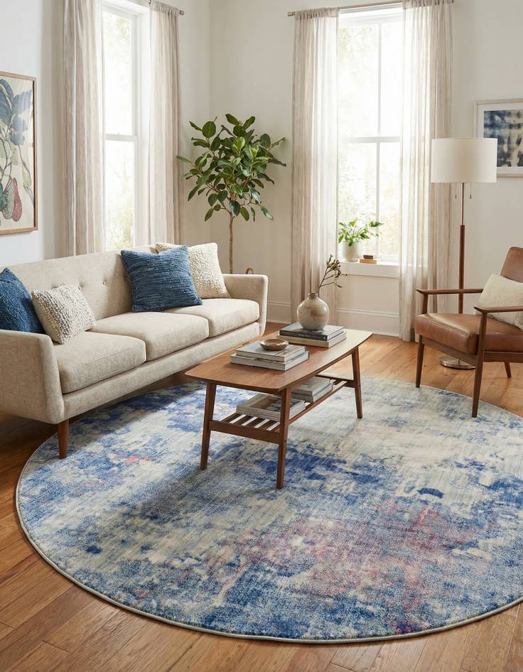 Detail image of  8' x 8' Apollo Round Rug