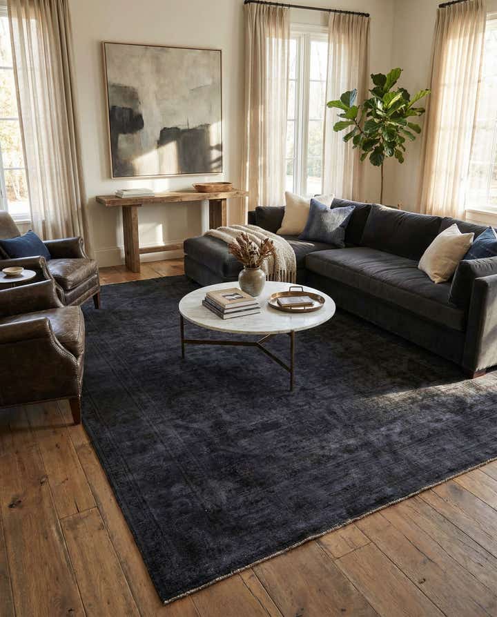 9' 7 x 12' 6 Hand Knotted Ultra Vintage Persian Wool Rug