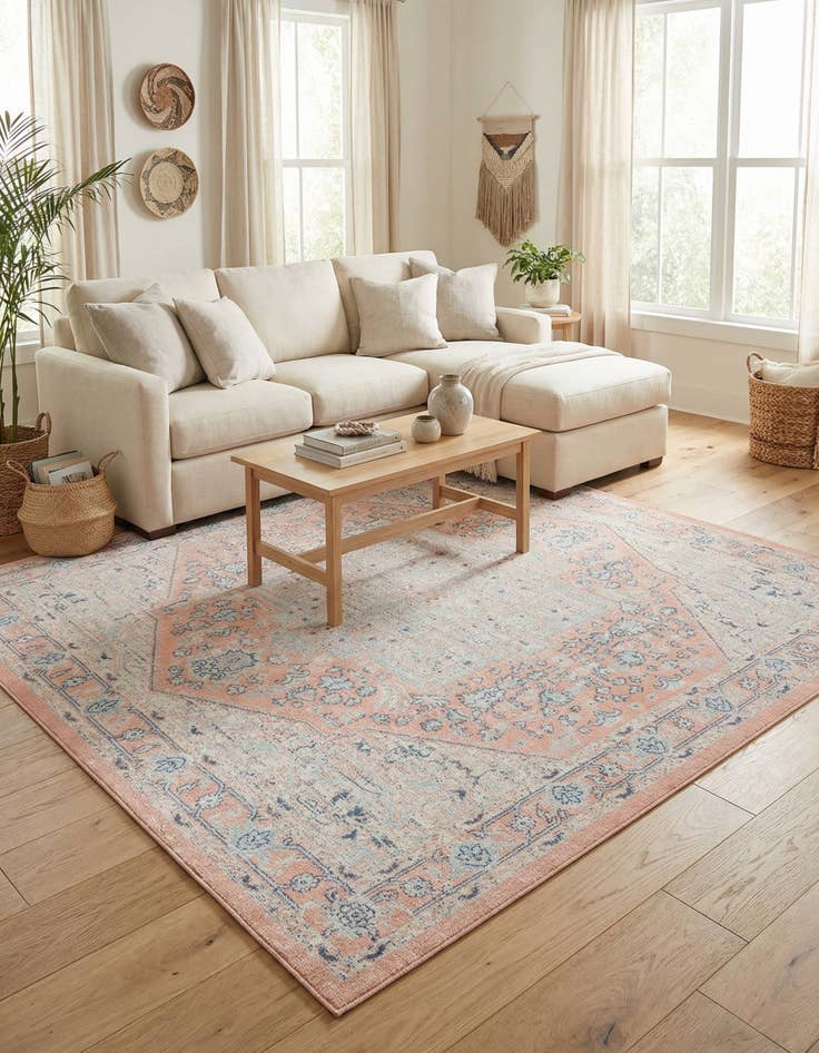Detail image of 8' x 8' Whitney Square Rug