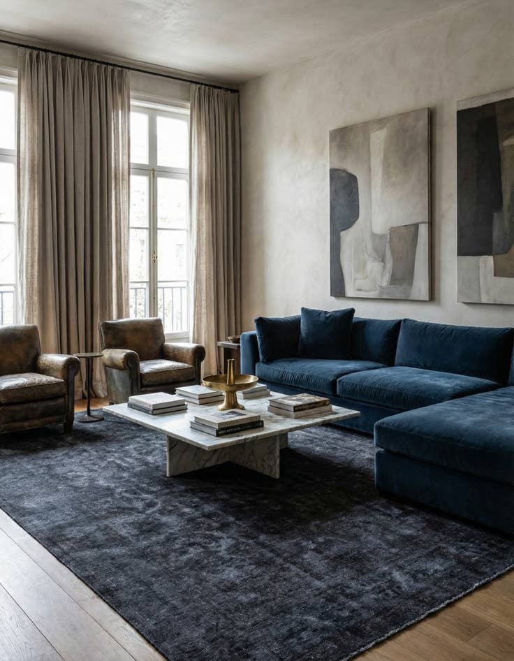 Detail image of 9' 4 x 12' 8  Hand Knotted Ultra Vintage Persian Wool Rug