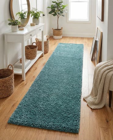  2' x 8' Jill Zarin Shaggy Chic Runner Rug
